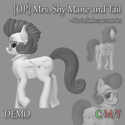 [OP] Mrs. Shy Mane and Tail DEMO