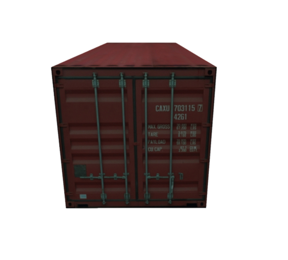 Container Red Industry HW8
