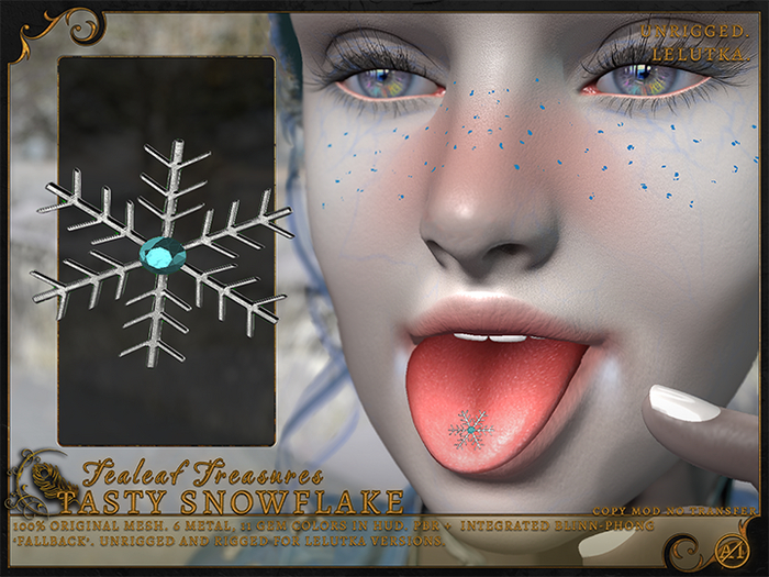 Tealeaf Treasures - Tasty Snowflake