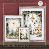 DD Christmas Scene Frame Collage