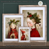 DD Whimsical Christmas Frames Collage