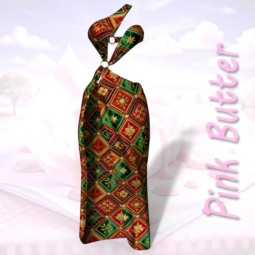 Christmas Patchwork Silk Ribbon Gown Legacy