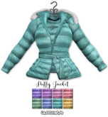 Graffitiwear Pastel Puffy Jacket
