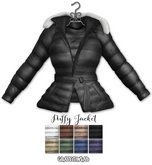 Graffitiwear Neutrals Puffy Jacket