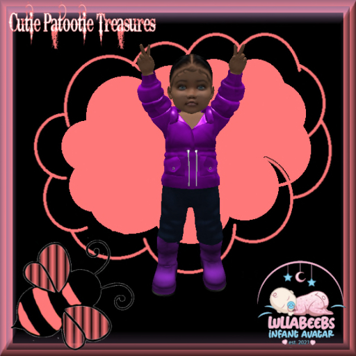 Cpt Coat & Boot  Set  (purple)