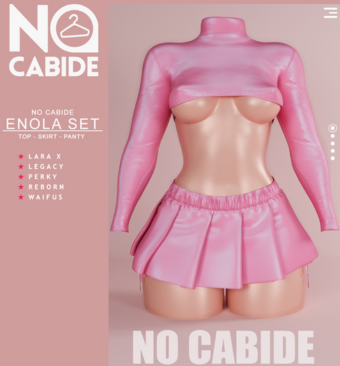 No Cabide :: Enola Set [Rose]