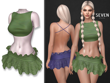 SEVEN - SHYLA OUTFIT (green)