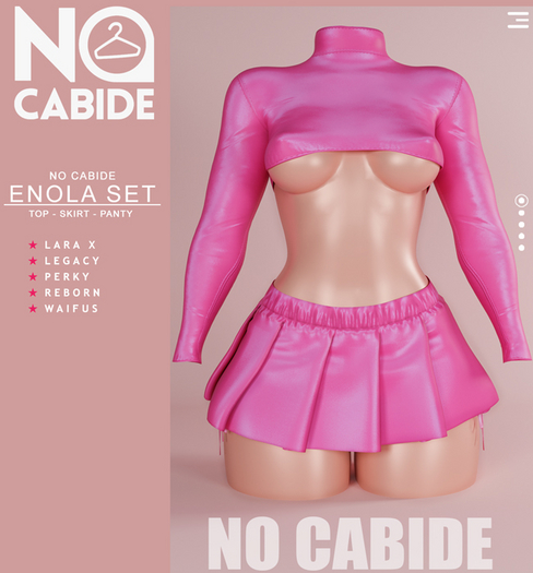 No Cabide :: Enola Set [Pink]