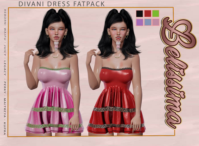 [Belissima] Divani Dress Fatpack