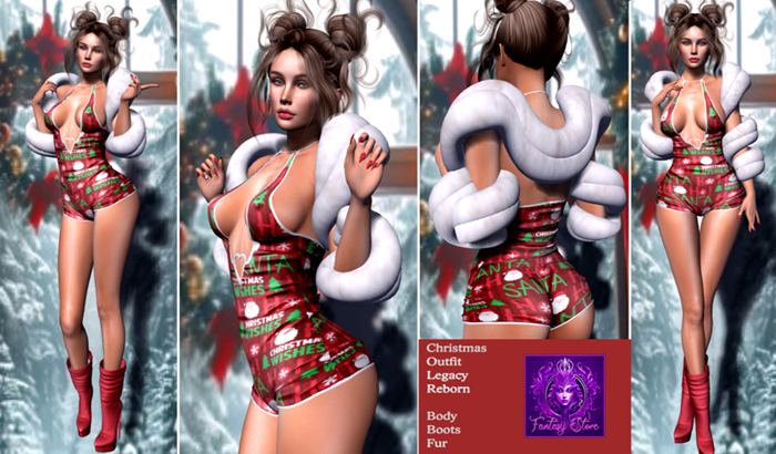 Fantasy Store Christmas Outfit