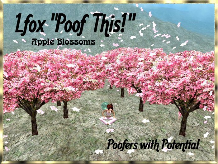 lfox Poof This Apple Blossom Poofer (boxed)