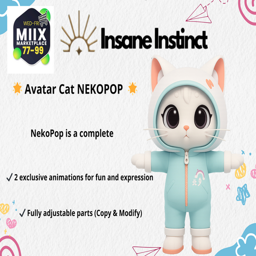 Insane  Cat NekoPop  V2