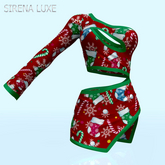 Christmas Snow Taem Dress REBORN