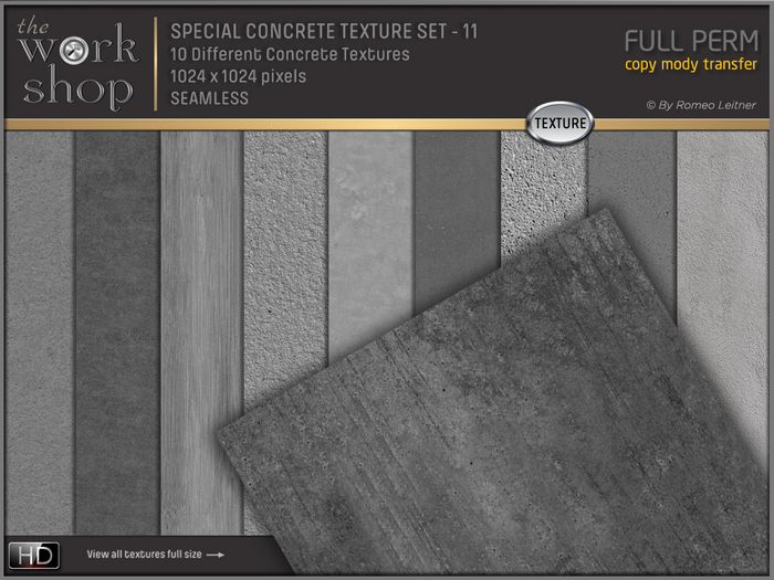 SPECIAL CONCRETE WALL TEXTURE SET - 11