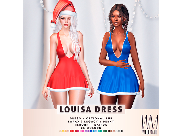 [WellMade] Louisa Dress