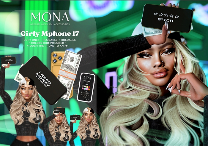 MONA - Girly MPhone 17 (AutoUnpack)