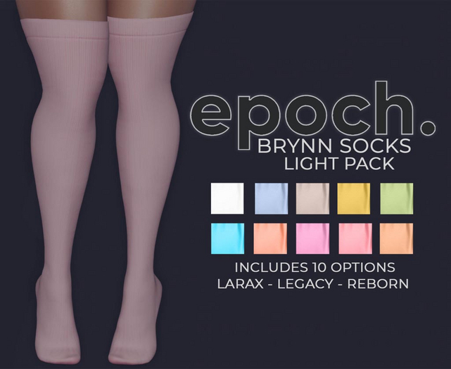 epoch - [pack] - brynn - socks - light