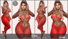 Dark Angel : Aldea Set - Red [Legacy - Lara X - Reborn/Waifu - Nhumana]