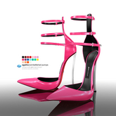 [Gos] Agatha Embellished Pumps - Fetish Collection