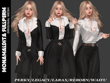 226 - MONAMALDITA - Full Perm - Blouse & Pants & Jacket Set *DISCOUNT*