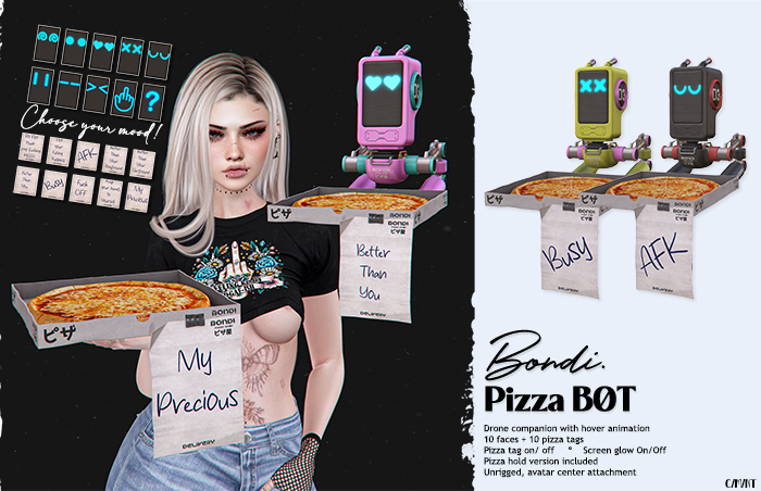 BONDI . Pizza B0T . Fatpack