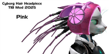 Cyborg Hair TIB Mod 2025 Pink