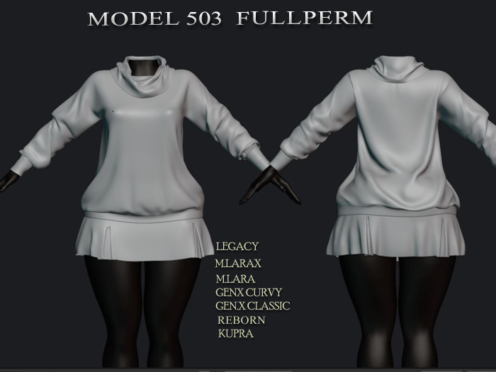 !GUTTO! MODEL 503 FULL PERM