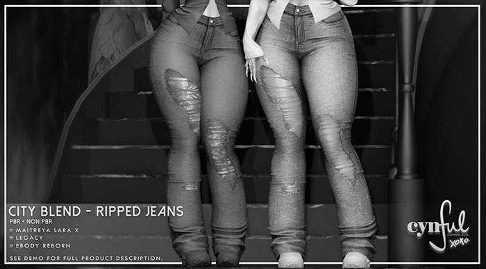 Cynful City Blend - Ripped Jeans - Demo