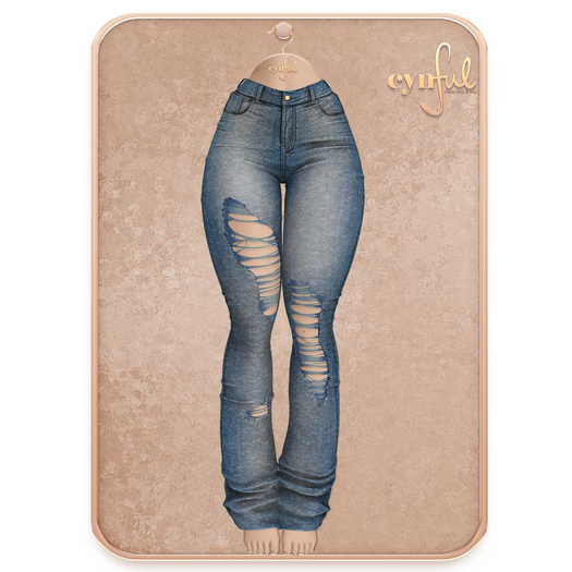 Cynful City Blend - Ripped Jeans - Denim