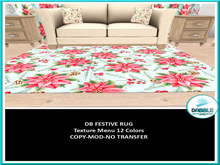 DB FESTIVE RUG  ADD ME
