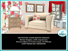DB FESTIVE CHAIR BENTO SINGLES  ADD ME