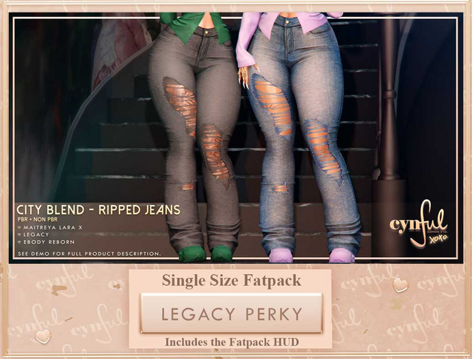 Cynful City Blend - Ripped Jeans - Legacy (Single Size Fatpack)