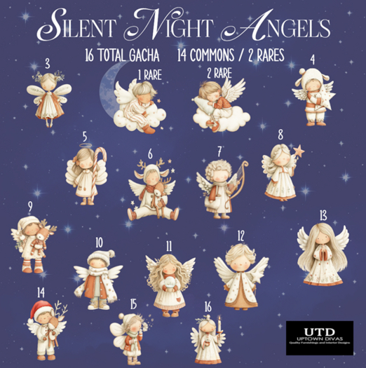 02. Sleepy Angel - Silent Night Angels - UTD RARE