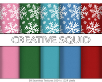 Christmas Snow Particles Textures