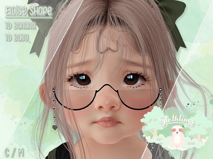 { Slothlings } Eloise Shape