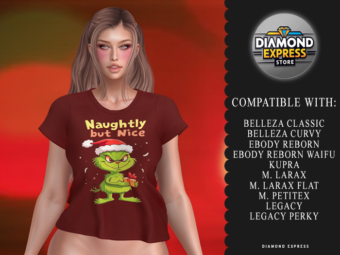 {DE} Naughtly But Nice Top (F)