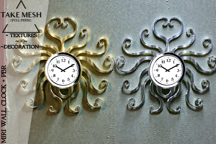 [TAKE MESH] Wall Clock Mesh