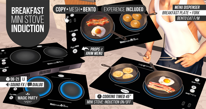 Breakfast Mini Stove Induction (MagicMiniStove) [BENTO]