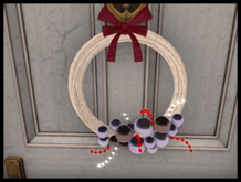 DFS Xmas Baubles Wreath- ACTUAL ITEM