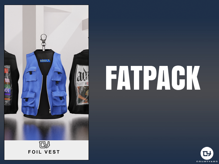 '' COURTYARD '' FOIL VEST - FATPACK