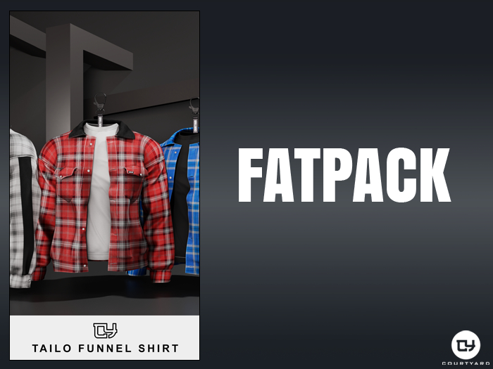 '' COURTYARD '' TAILO FUNNEL SHIRT - FATPACK