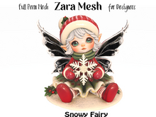 ZM PBR Snowy Fairy Figurine FULL PERM MESH