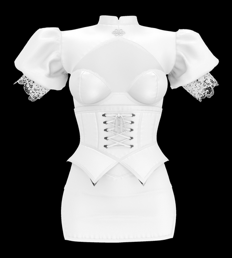 [The Forge] Violet Outfit, White