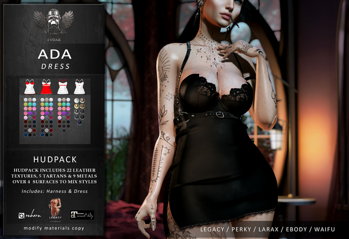 [The Forge] Ada Dress, HUDPACK