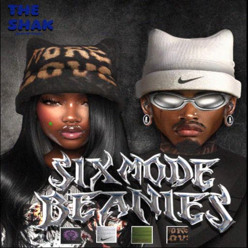 THE SHAK SIX MODE BEANIES (add me)