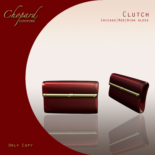 *Chopard Couture* Clutch - Chicago (Red)