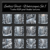 *Wallflowers* Endless Forest - Winterscapes Set 1