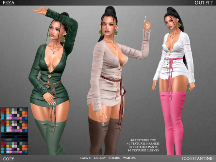 [CONSTANTINE] FEZA DRESS FULLPACK