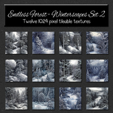 *Wallflowers* Endless Forest - Winterscapes Set 2