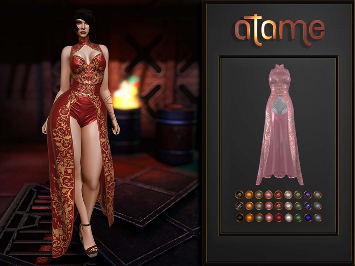 AtaMe - Wania Dress Silk Legacy